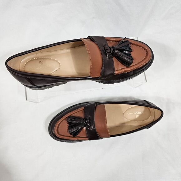 Bandolino Fillus Loafer in Dark Brown/Cognac - Size 7 - Picture 2 of 10